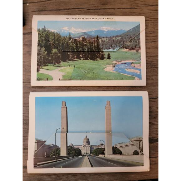 Two Vintage Postcards from Mt. Evans and Harrisburg Pennsylvania - Picture 2 of 9